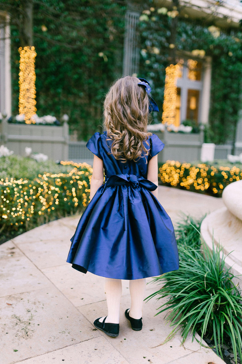 SOFIA SAPHIR SMOCKED DRESS