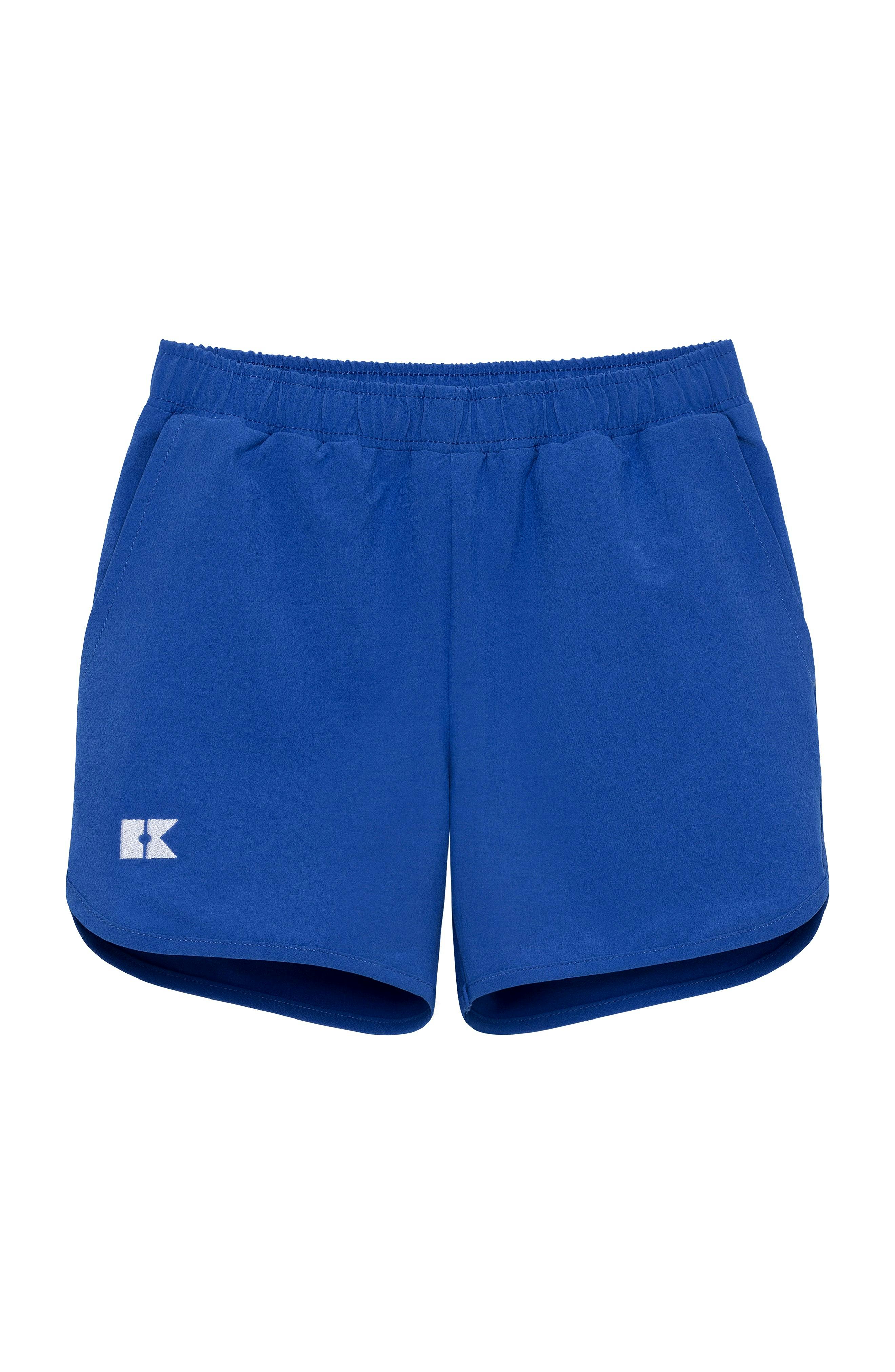 royal blue super short