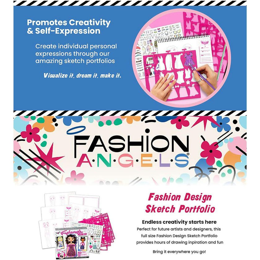 Sketch Portfolio Set: Fashionista