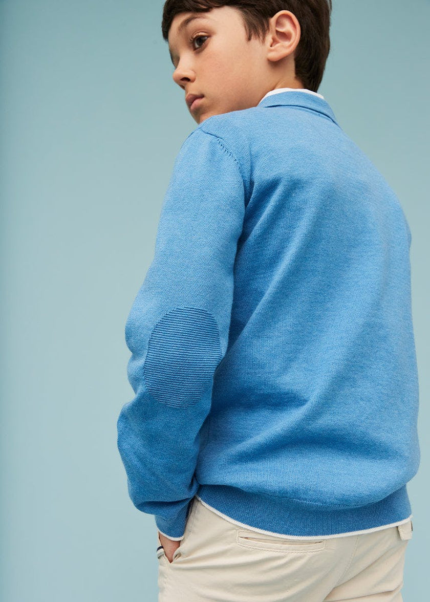 Cotton Polo Jumper