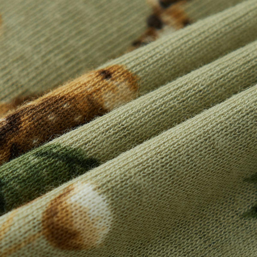 Forest Party Organic Cotton Zipper Pajama