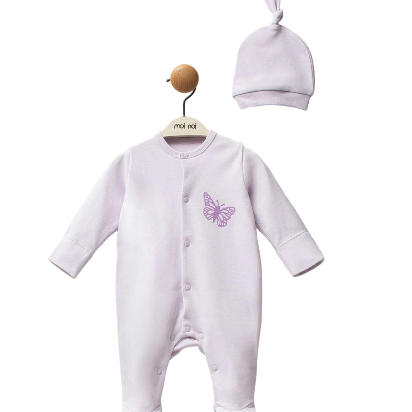 Lilac Purple Butterfly Set