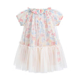 Pink Ayla Blossom Tulle Dress