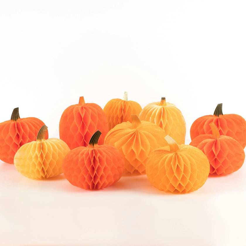 Honeycomb Pumpkins