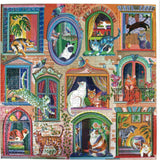Piece & Love: Cats In Window - 1000 Piece Puzzle