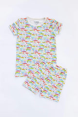 Shorts Pajama Set - Fish + Bait