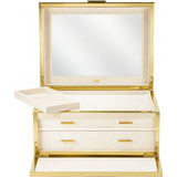 Luxe Shagreen Jewelry Box