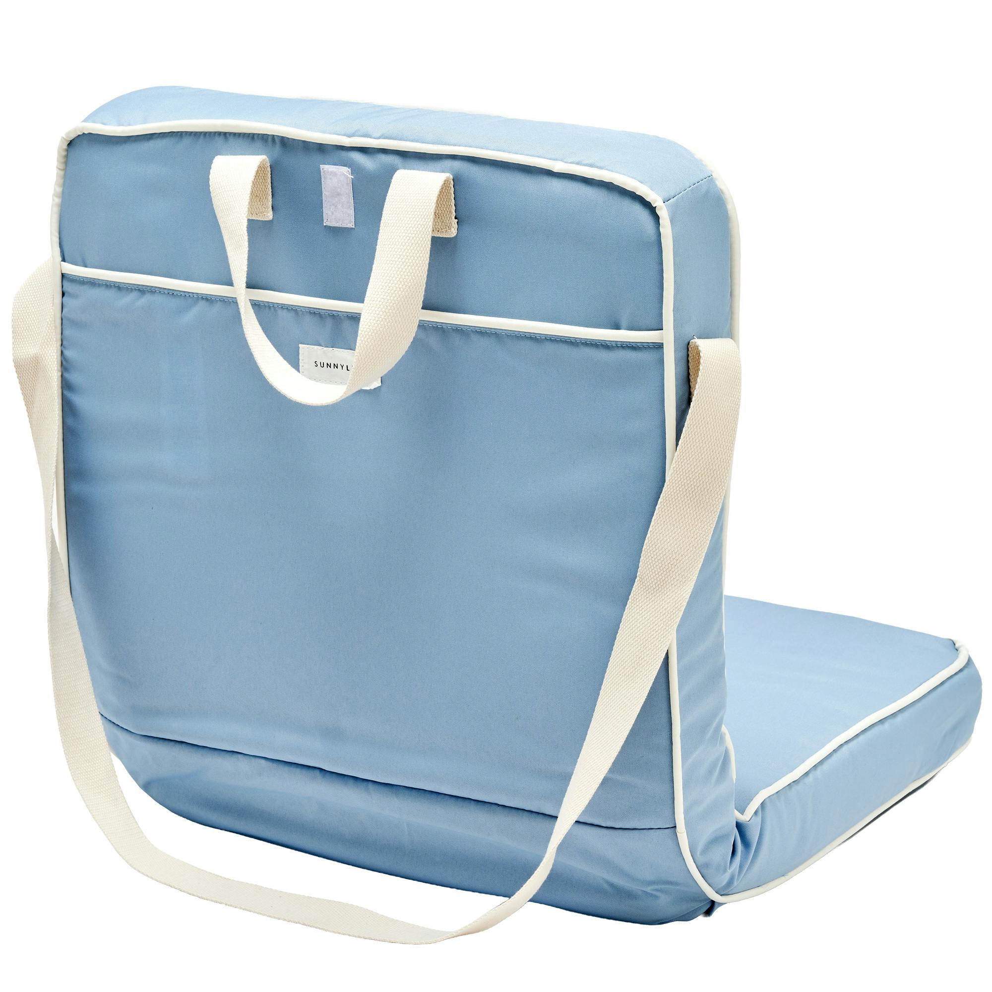 Take Anywhere Folding Chair: La Mer Med Blue