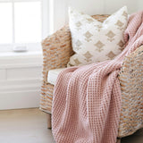 WAFFLE KNIT TODDLER BLANKETS