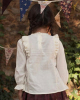 Lauren Blouse - Jeera Dobby Ecru