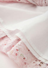 Julietta Cotton Embroidered Mini Dress