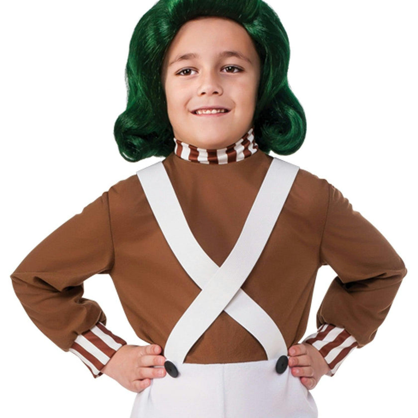 Charlie and the Chocolate Factory Child Oompa Loompa Costume