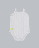 Baby Girl Sleeveless 4pc Onesie Set