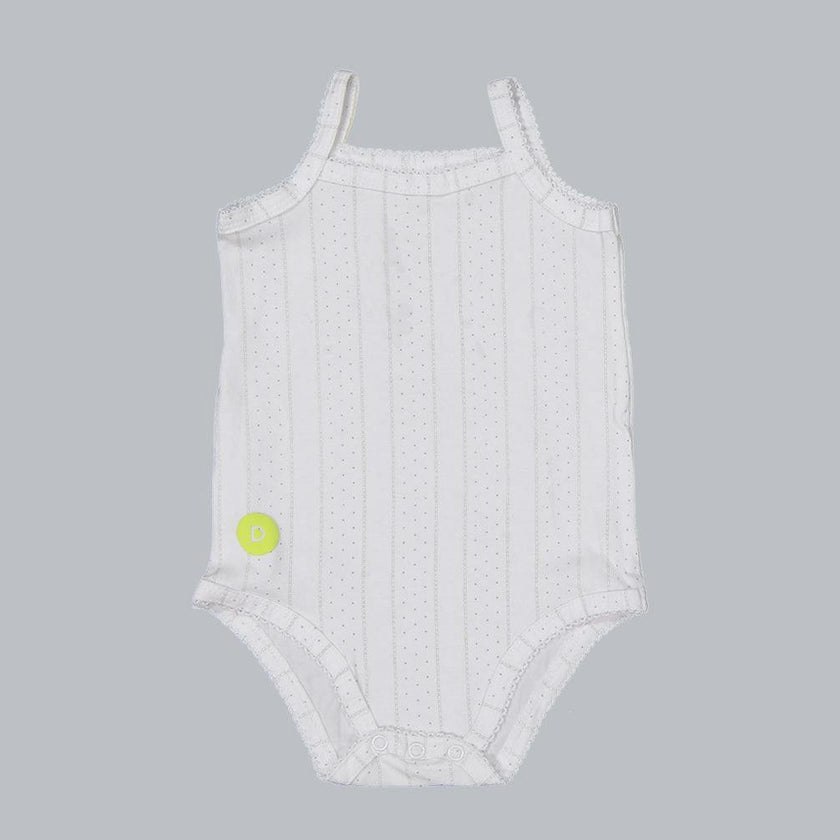 Baby Girl Sleeveless 4pc Onesie Set