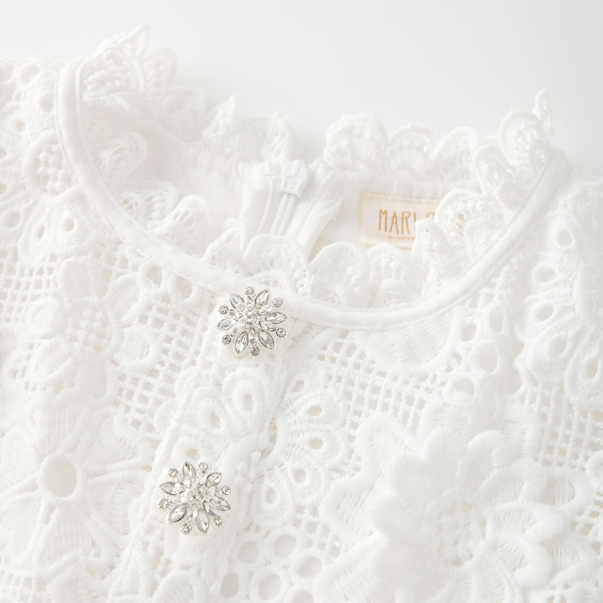 Lucinda Embroidered Mini Dress