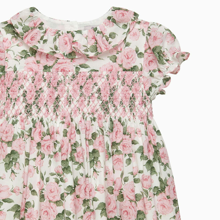 Carline Rose Smocked Dress