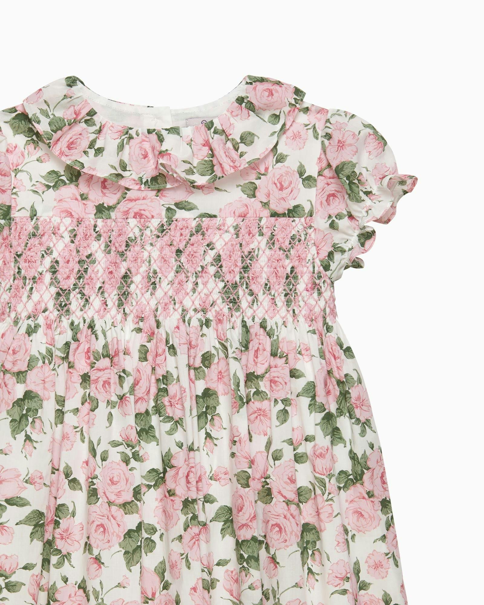 Carline Rose Smocked Dress