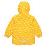 Recycled Waterproof Raincoat, Yellow