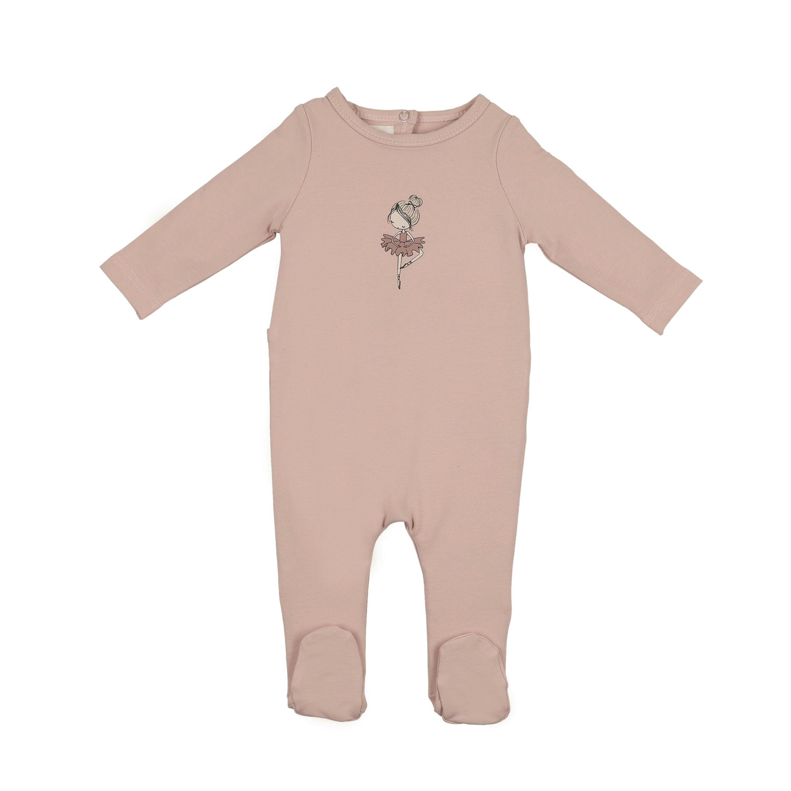 Ballerina Printed Footie