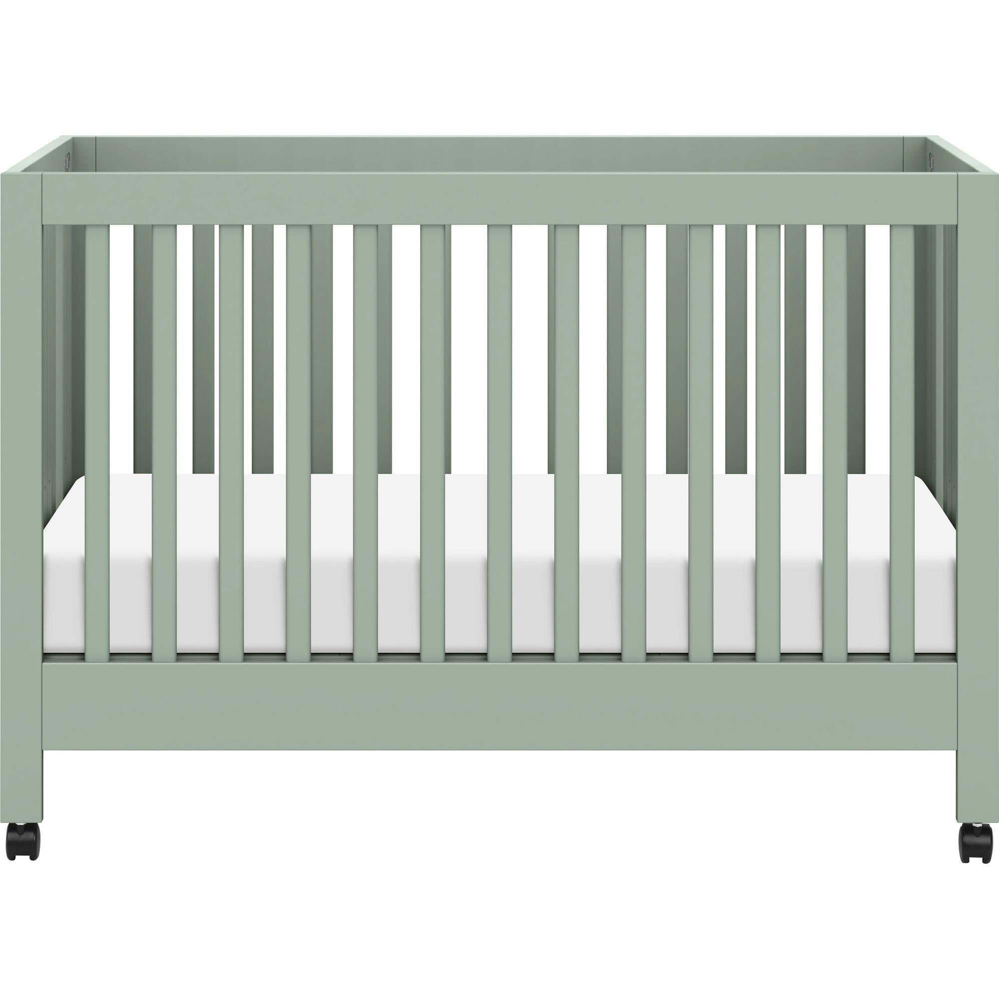 Maki Portable Folding Crib with Toddler Bed Conversion Kit