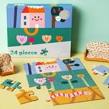 JOS: 24 Piece Puzzle - Under The Garden