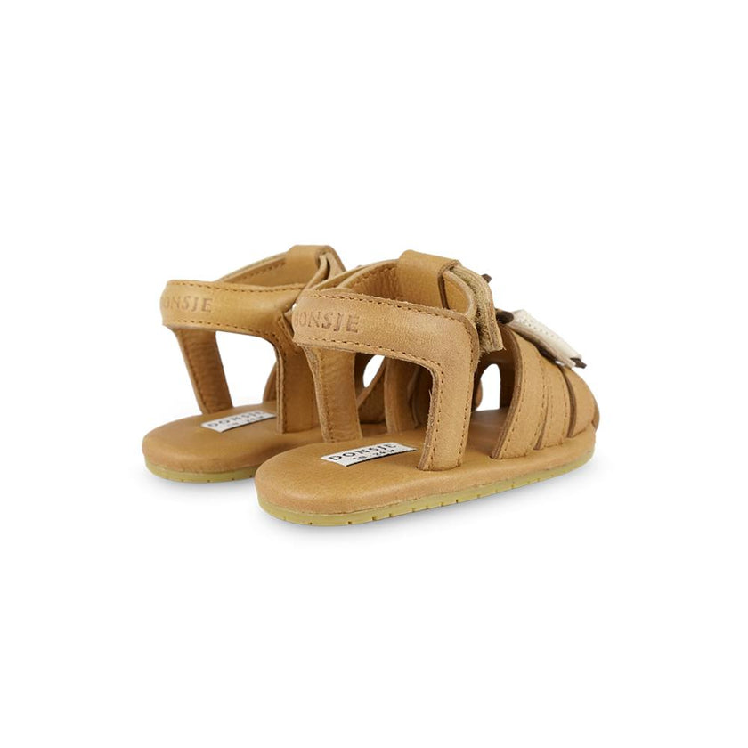 Duni Sky Sandals | Bee | Camel Classic Leather