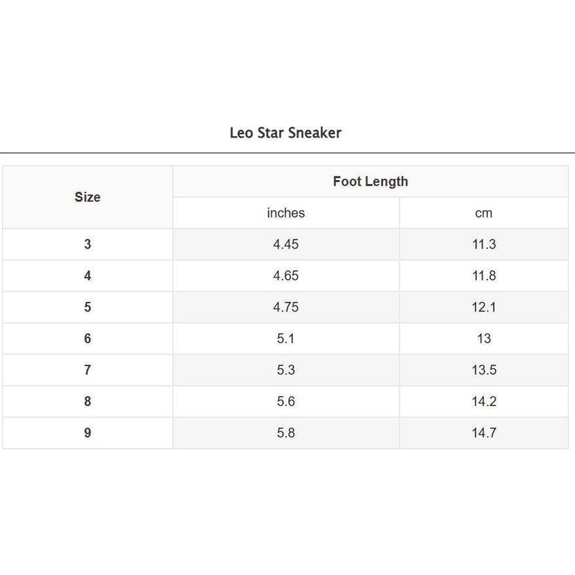Leo Star Sneaker