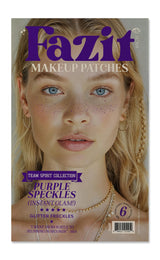 Purple Spirit Speckles Makeup Patches - Team Spirit Collection