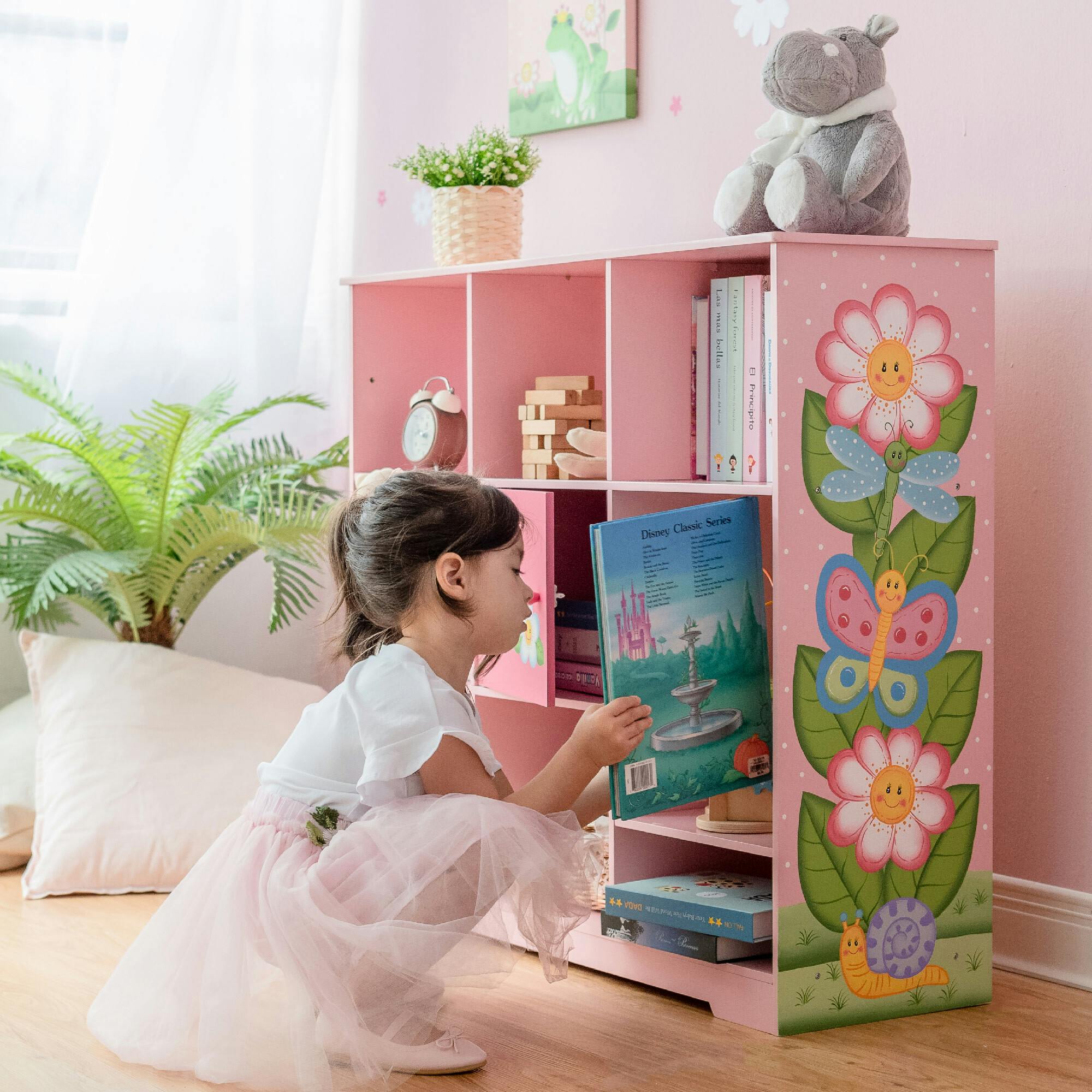 Magic Garden Adjustable Cube Bookshelf
