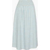 The Delphine Nap Skirt - Blue/Red Gingham