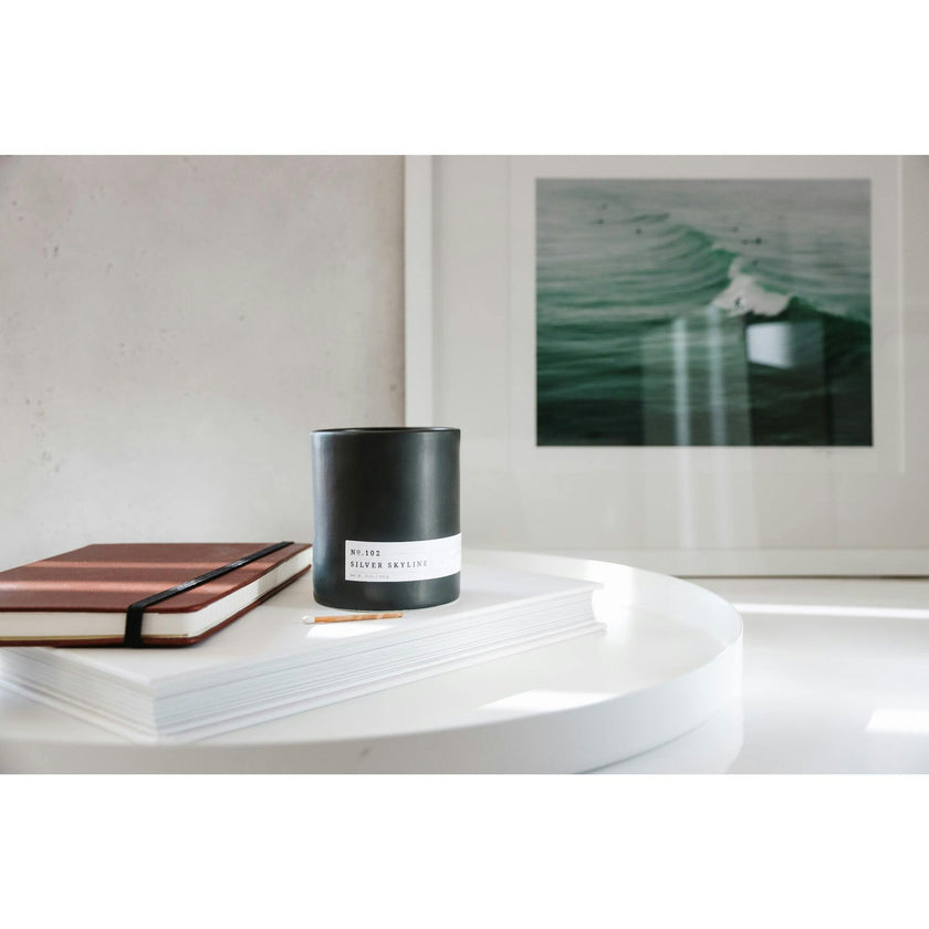 No. 102 Silver Skyline Candle