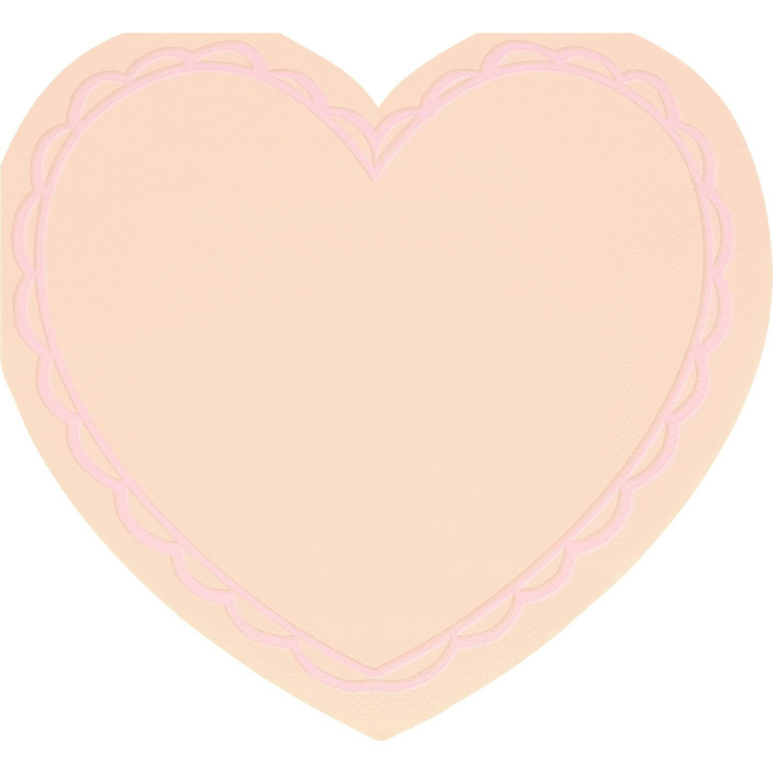 Pastel Heart Large Napkins