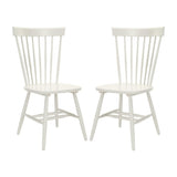 Set of 2 Parker Spindle Accent Chairs
