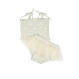 Daisies Tutu - Seafoam