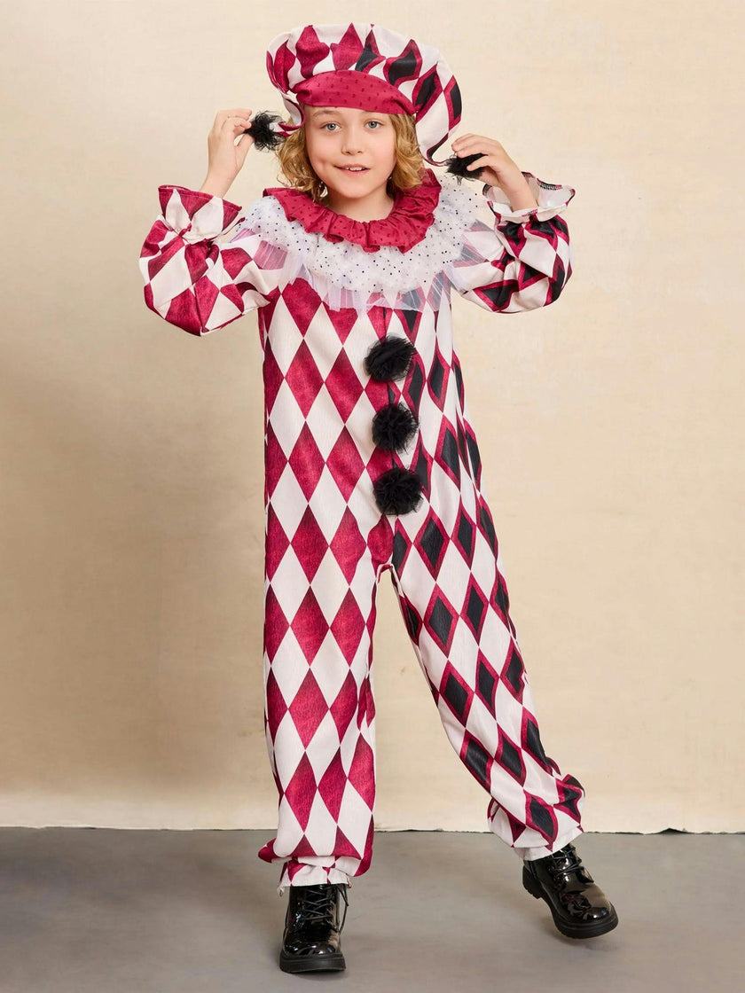 Harlequin Costume for Kids