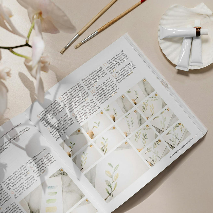 Modern Watercolor Botanicals