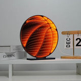 Infinty Neon Mirror Light -Basketball