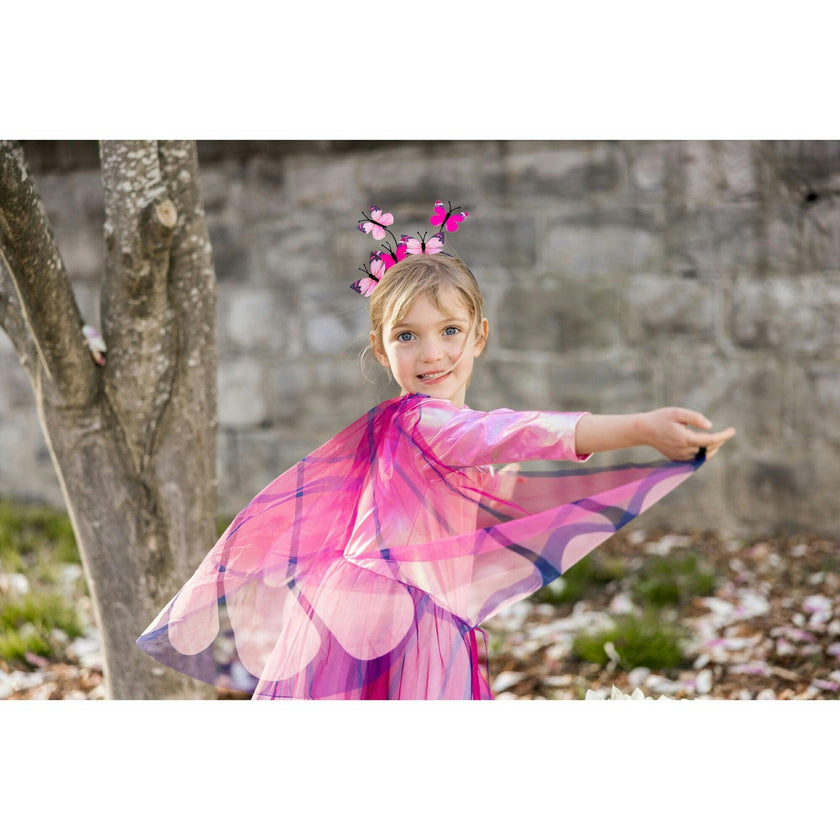 Butterfly Twirl Dress with Wings