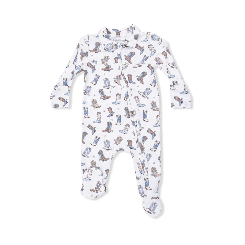 Cowboy Boots - Cowboy 2 Way Zipper Footie