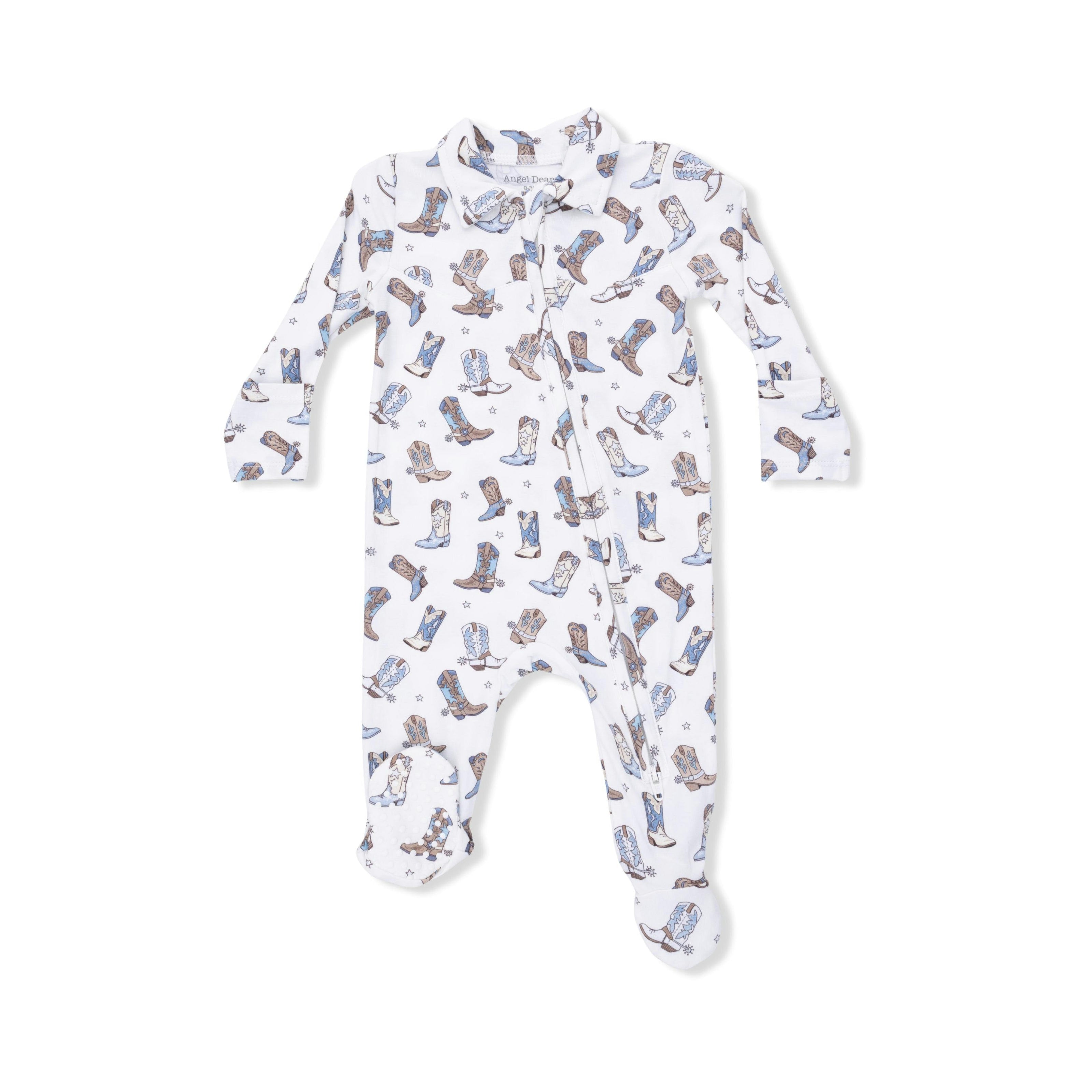 Cowboy Boots - Cowboy 2 Way Zipper Footie