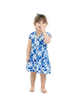 The Greece - Girls Smocked Waist Sun Dress