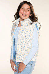 Relaxed Cuorduroy Puffer Vest