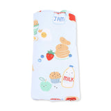 Breakfast Club Blue - Swaddle Blanket