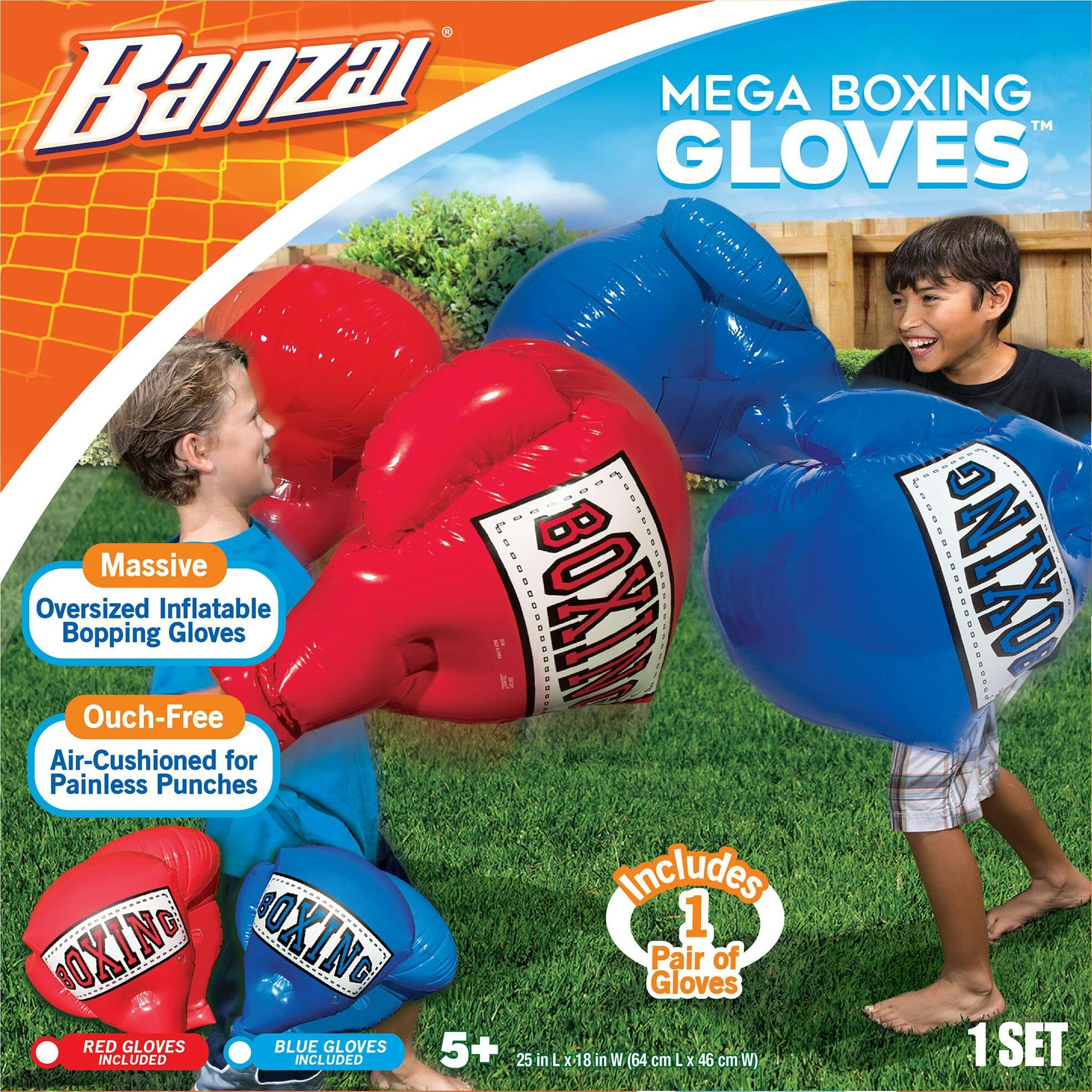 Banzai Kids Inflatable Mega Boxing Gloves - (1) Pair