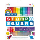 Stamp A Square Pixels Markers