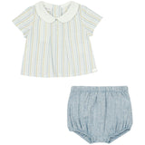 TARTINE ET CHOCOLAT Coastal Stripe Baby Set