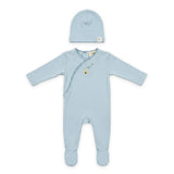 Honeybee, Flower & Rolling Horse Cotton Spandex Footie