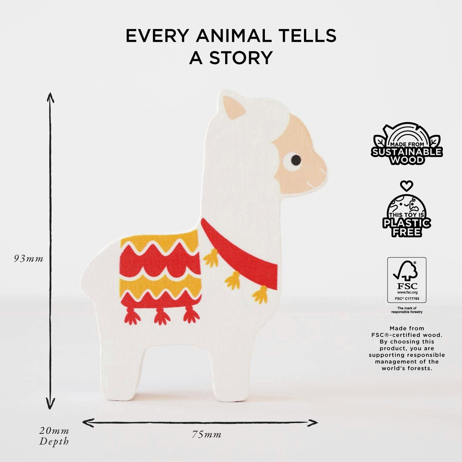 Andes Stacking Animals & Bag