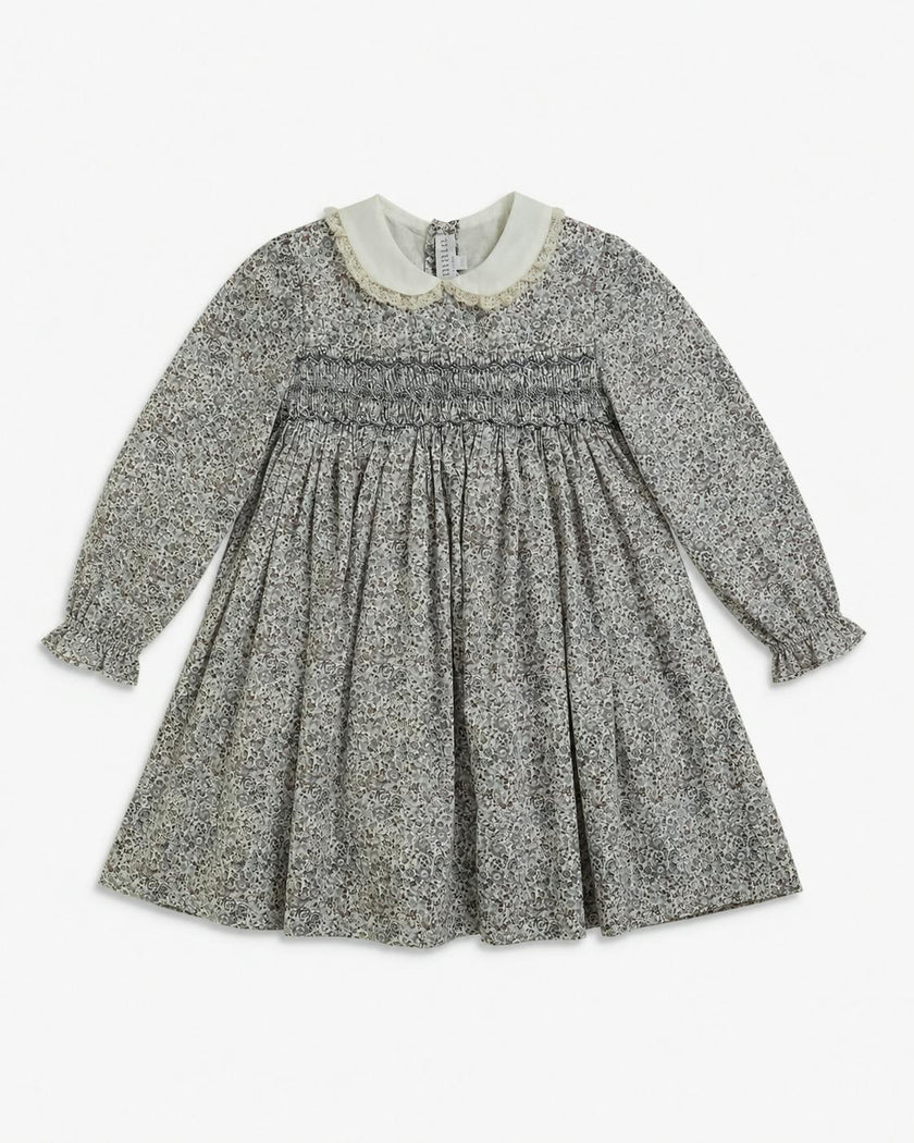 Jujube Dress Blue Plum Liberty
