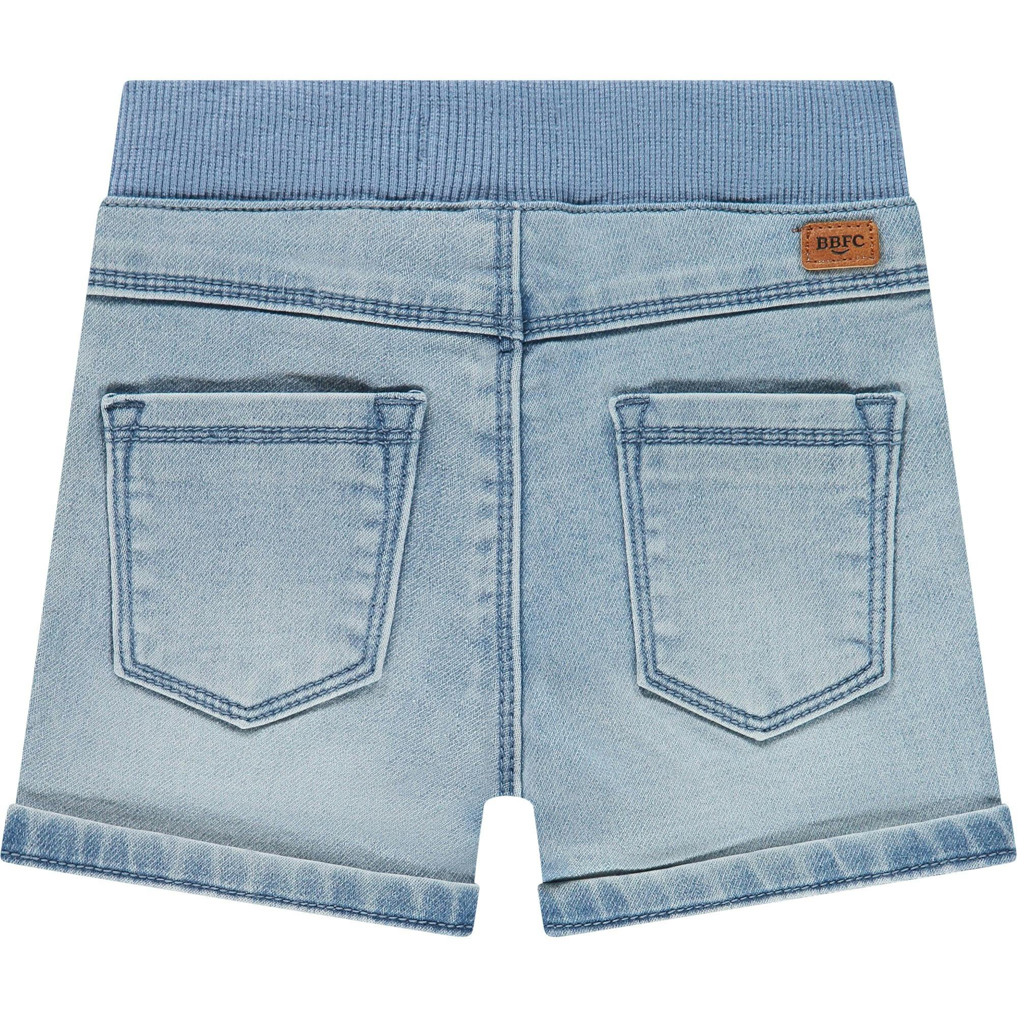 Pull On Denim Shorts